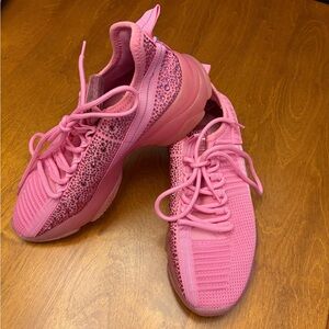Steve Madden Maxima SM NY90 Hot Pink Sneakers Size 10